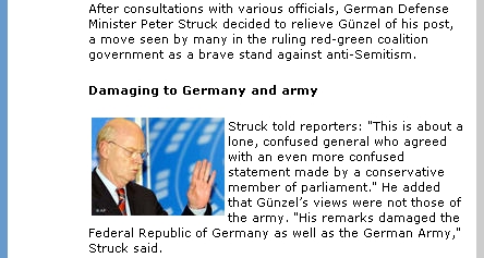 Zitate und Konterfeit von Verteidigungsminister Peter Struck die Selbstherrlichkeit der Unredlichen schadet Deutschland und der Bundeswehr Zitate und Konterfeit von Verteidigungsminister Peter Struck die Selbstherrlichkeit der Unredlichen schadet Deutschland und der Bundeswehr